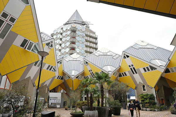 Hermann Werle_02_Kubushäuser in Rotterdam