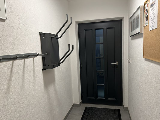 Flur mit Trockner