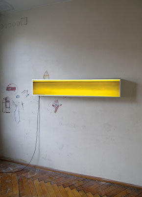 „Fluss" 2007, Installation Ortung V