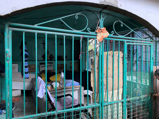 Wohnen in einem Mausoleum Friedhof Cebu