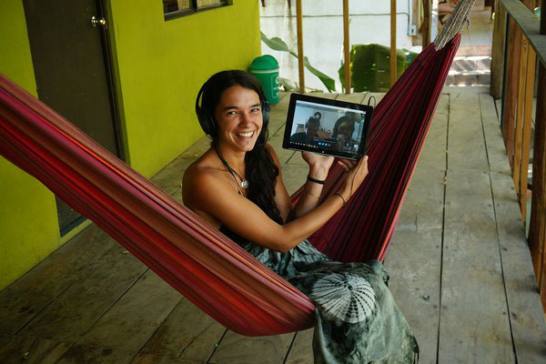 Zurück in El Salvador: Skype-Termin mit Esther und Roland
