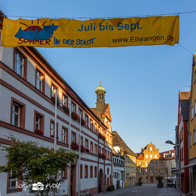 Rathaus Ellwangen in der Spitalstrasse