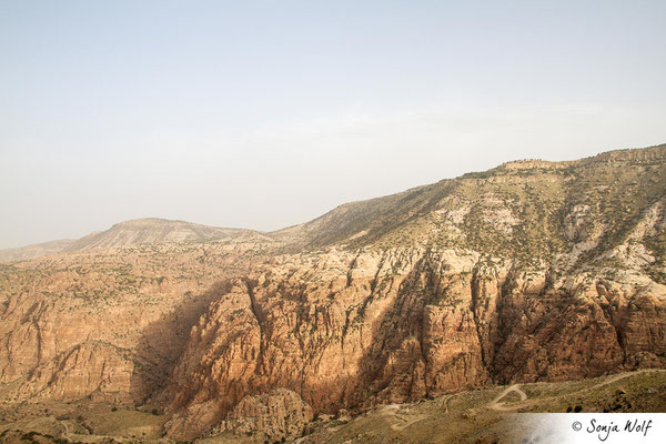 Blick ins Wadi Dana