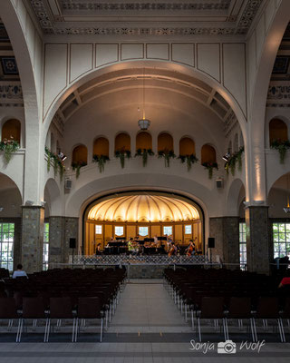 Die Staatsbad Philharmonie Kissingen probt