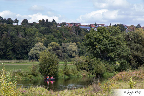 Kanu auf der Donau