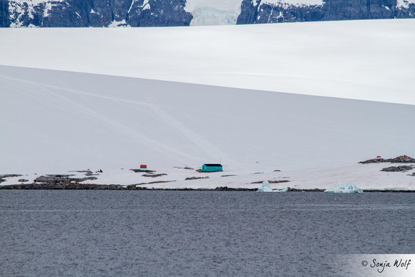 Damoy Hut in der Dorian Bay - hier hätten wir gezeltet