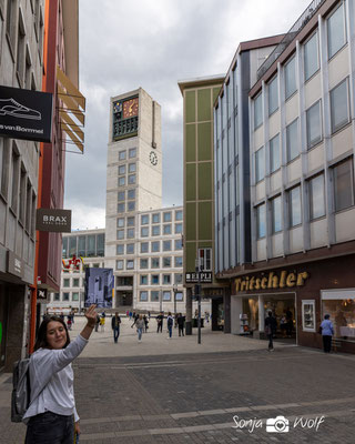 Blick zum Stuttgarter Rathaus