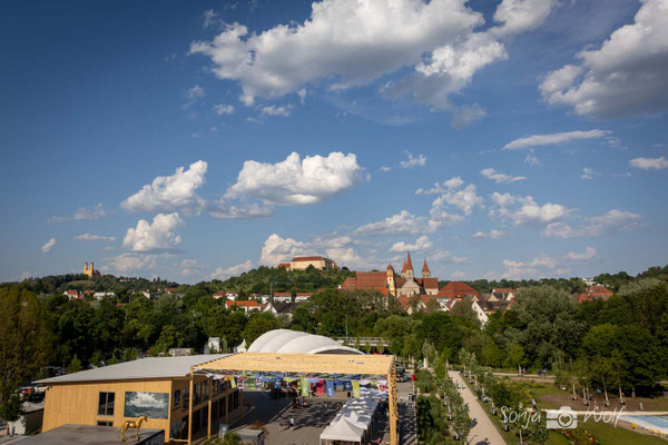 Blick von der Roofttop-Bar