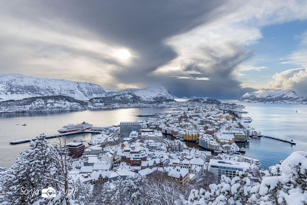 Woche 10 / Ålesund im Schnee