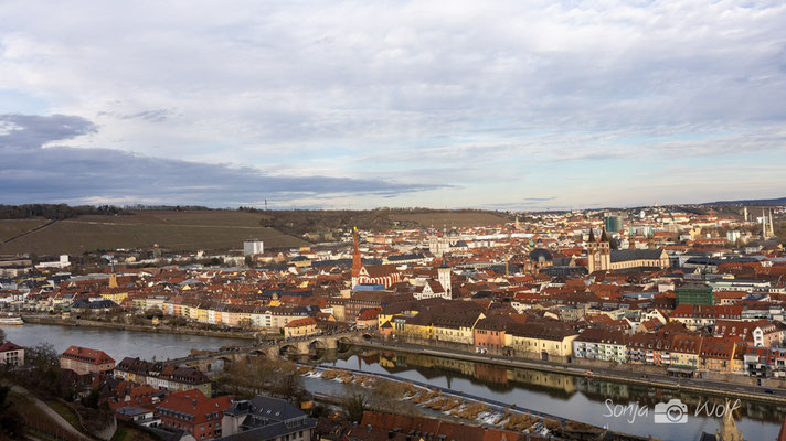 Blick auf Würzburg