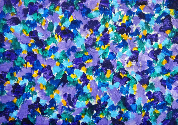 Untitled 241101,  Acrylic and ceramic stucco on canvas,  158×227mm