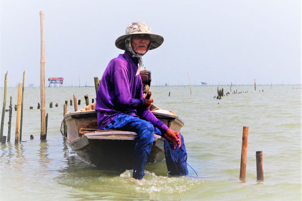 Ausflug zum Mae Klong Zugmarkt