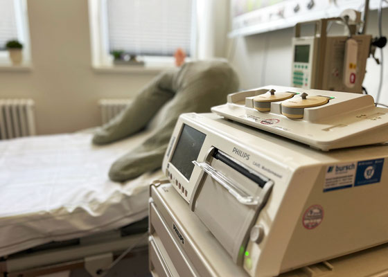 Wehenmessgerät Hebammenteam am Clemenshospital Münster