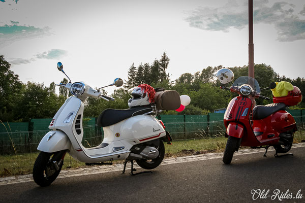 Pijamatour Vespa Club Roude Léiw