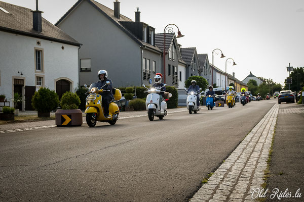 Pijamatour Vespa Club Roude Léiw