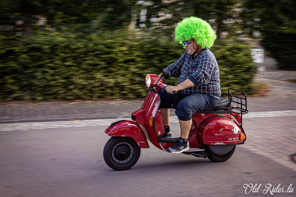 Pijamatour Vespa Club Roude Léiw