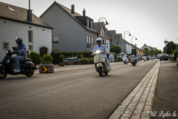 Pijamatour Vespa Club Roude Léiw