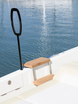 Carbon tender boarding pole