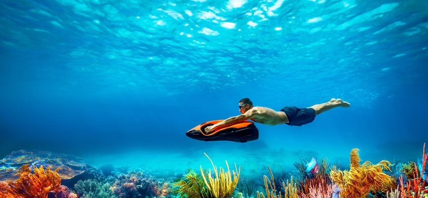 Seabob F9 diving