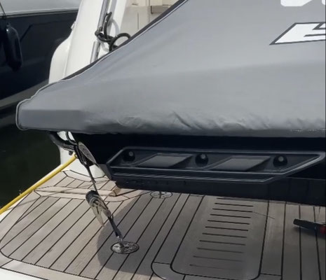 Flush Fit Padeye Jetski Tie Down Kit ©www.superyachtmarinestore.com