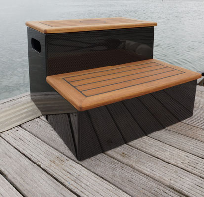 Carbon Yacht Dock Step