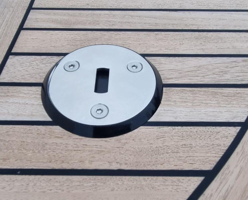 Seabob Low Profile padeye tie down kit for Yachts