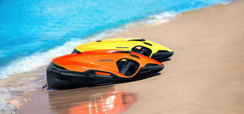 Seabob F9 on beach