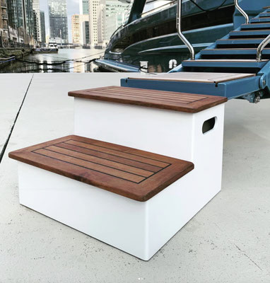 GRP Yacht Dock Step