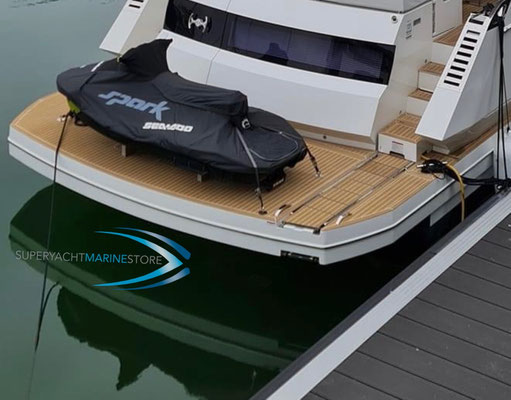 Flush Fit Padeye Jetski Tie Down Kit ©www.superyachtmarinestore.com