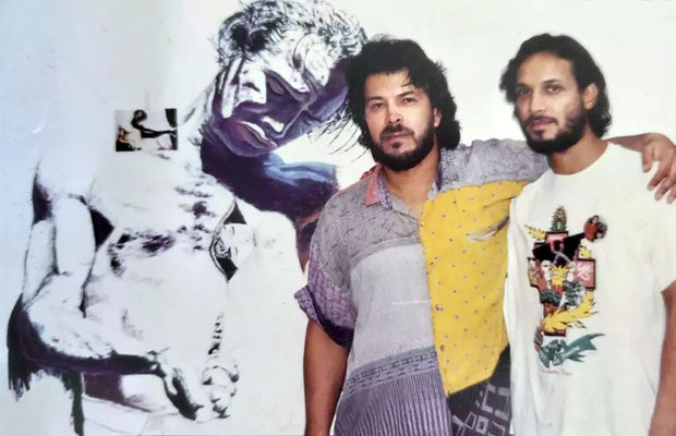 blood in blood out movie, bound by honour, vatos locos, adan hernandez, merchandise, chicano noir, cheech marin collection, carnalismo, artwork, poster, print, painting, drawing, estate of adan hernandez, legacy, paco, cruz, miklo
