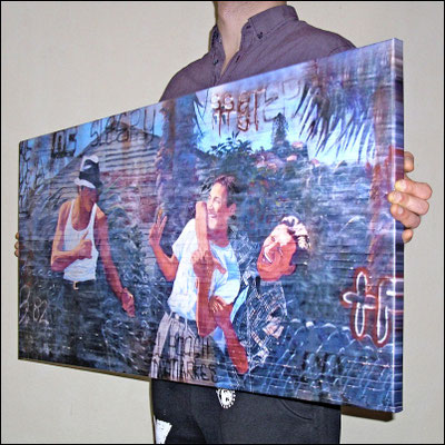 blood in blood out movie, bound by honour, vatos locos, adan hernandez, merchandise, chicano noir, cheech marin collection, carnalismo, artwork, poster, print, painting, drawing, estate of adan hernandez, legacy, paco, cruz, miklo