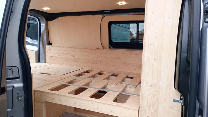 Vent dome lit peigne partiel Opel Vivaro