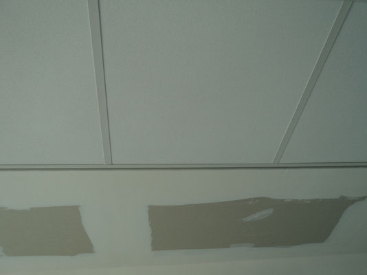 Faux plafond 300x1500 périphérie  BA 13