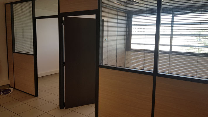 Cloisons amovibles en alu