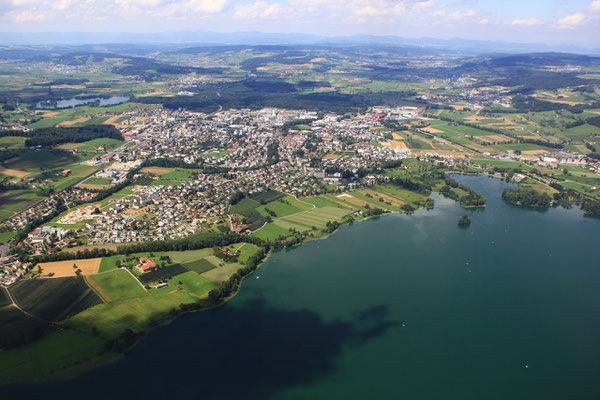 Landschaft aus Vogelperpektive