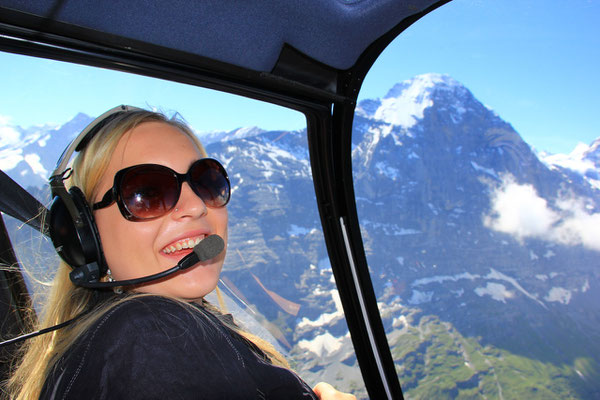 Rundflug Cockpit