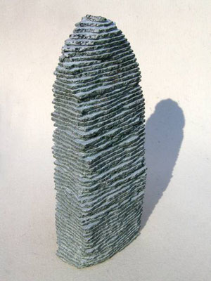 green rock grüana felso, Andeerer Granit, 2005, 20 x 48 x 12 cm