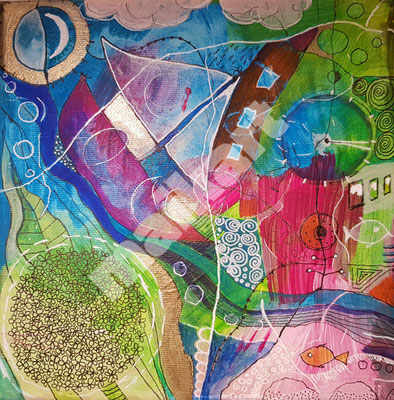 Intuitives Malen lernen, Kurs, www.maikart.de