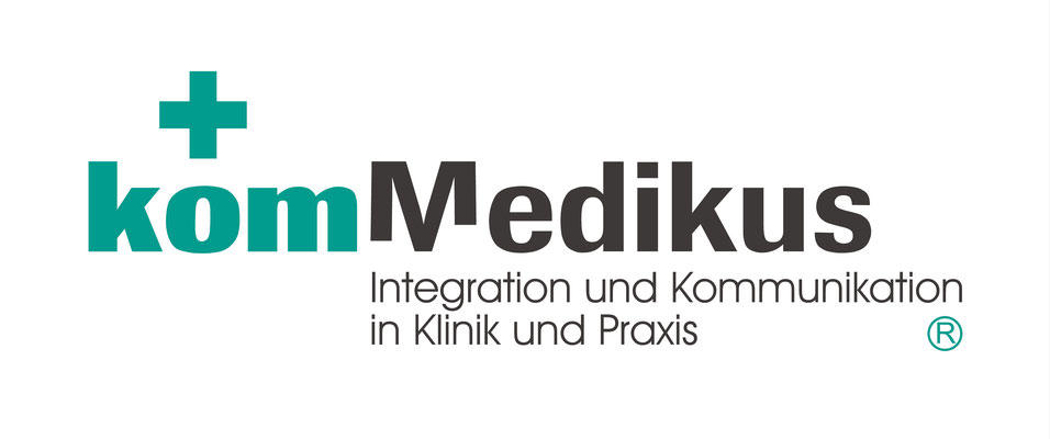 Logodesign, CI, komMedikus®, Integration und Kommunikation in Klinik und Praxis, Hannover