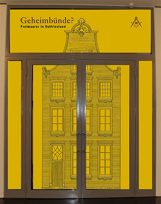 Gestaltung, Eingang zur Ausstellung im Ostfriesischen Landesmuseum Emden 