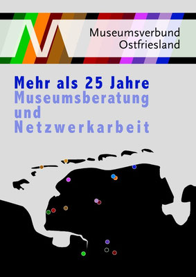 Drucksachengestaltung, 25 Jahre Museumsverbund Ostfriesland