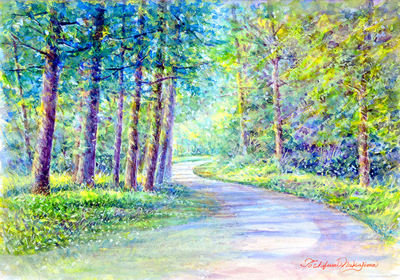 東俊達（Syunda Azuma） | #watercolor #水彩画 #風景画 #透明