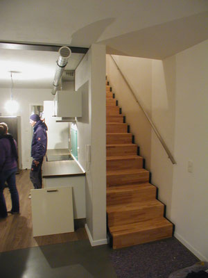 Passivhaus Rödelsee mit offenem Küchenbereich