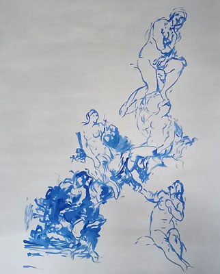 2025 canvas, oil 100x80cm «study №5» price 17000€