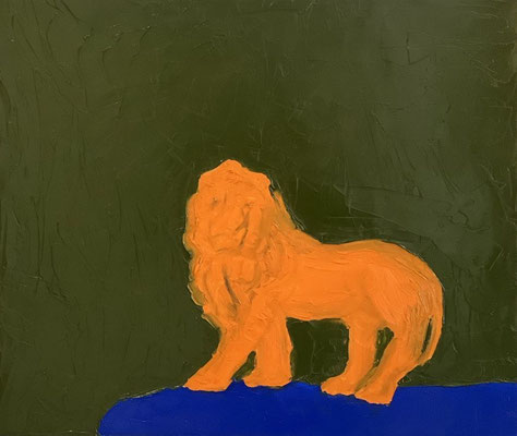 2026 oil on canvas 55x65cm «Stoic» price 12000€
