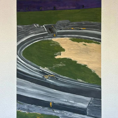 2023 oil on paper 85x60cm price 5000€