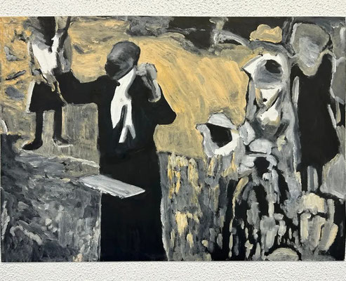 2023 oil on paper 60x85cm price 9000€