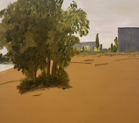 2026 oil on canvas 80x90cm «Tree» price 12000€