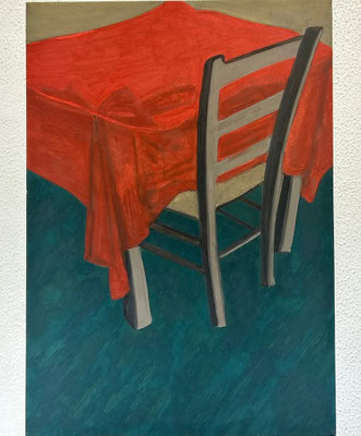 2023 oil on paper 85x60cm price 9000€
