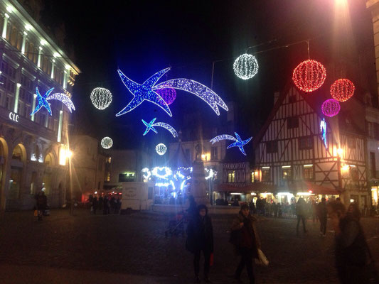 So viele schöne Lichter wie in Dijon habe ich selten zur Weihnachtszeit gesehen!!